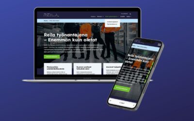 Verkkoasema rakensi Reilalle uudet, palvelevat verkkosivut