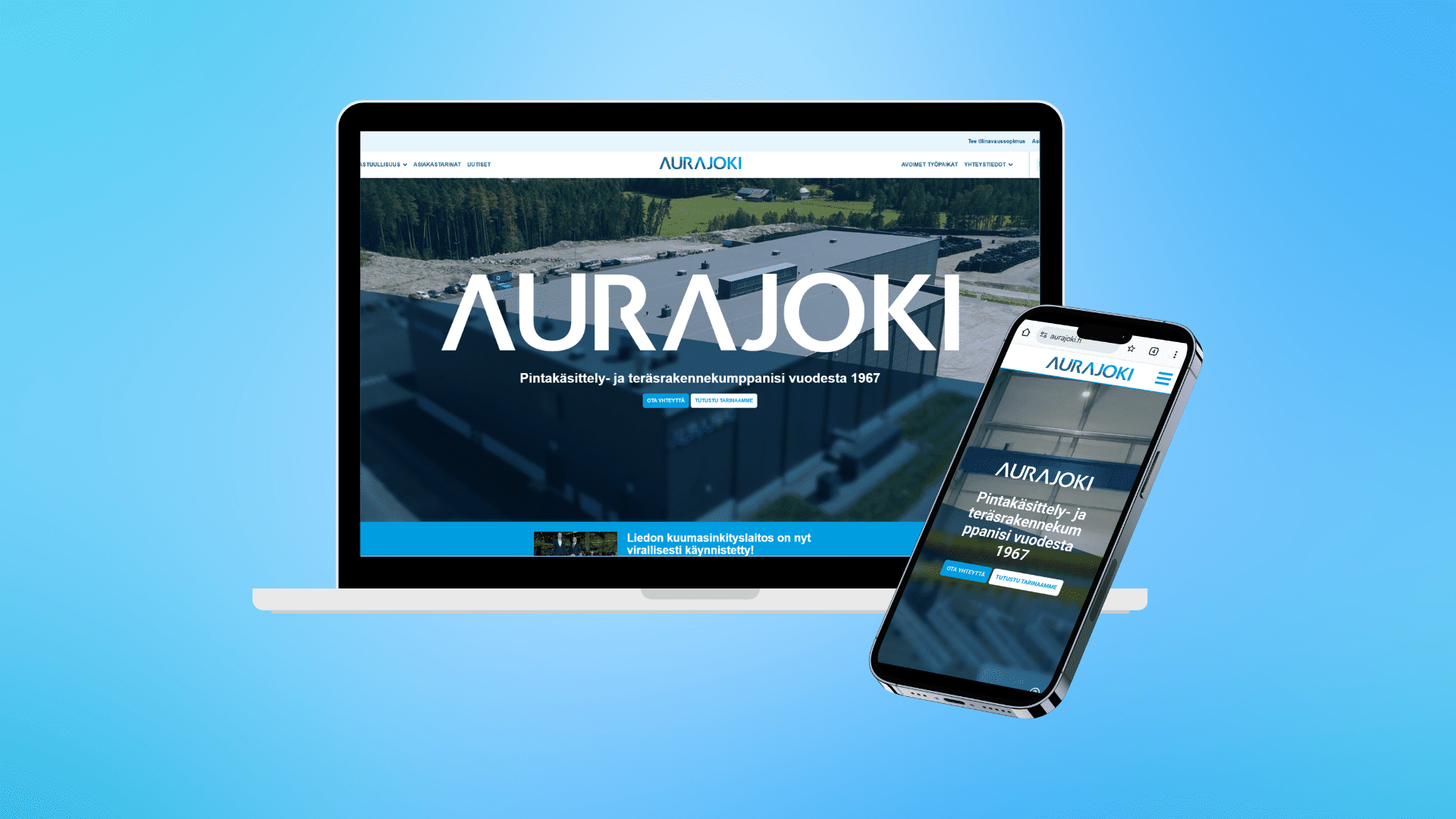Aurajoki Aurajoen facelift laajeni sivujen kokonaisvaltaiseksi uudistukseksi