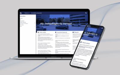 Intranet sisäisen viestinnän työkaluksi IGL-Technologies Oy:lle