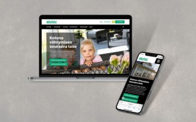 Alutec – Palvelut paremmin esille verkkosivuille