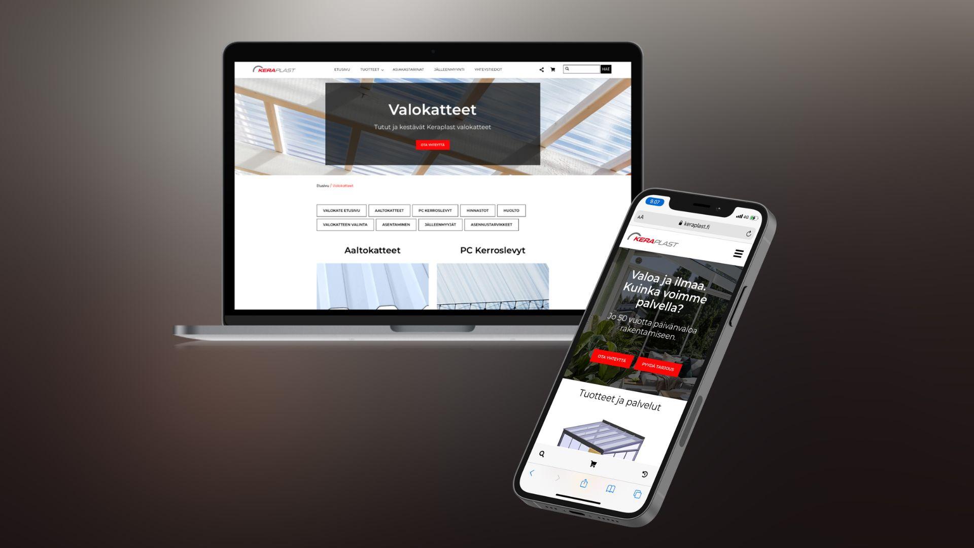 keraplast Keraplastille räätälöity verkkokauppa
