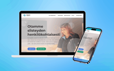 Washin uusi verkkosivusto tukee kasvua ja asiakaspalvelua